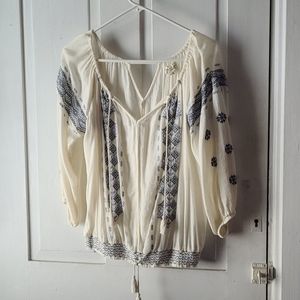 Vintage peasant blouse